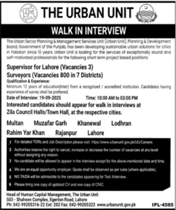 The Urban Unit Jobs 2025