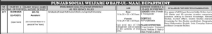 Punjab Social Welfare & Bait-ul-Maal Department